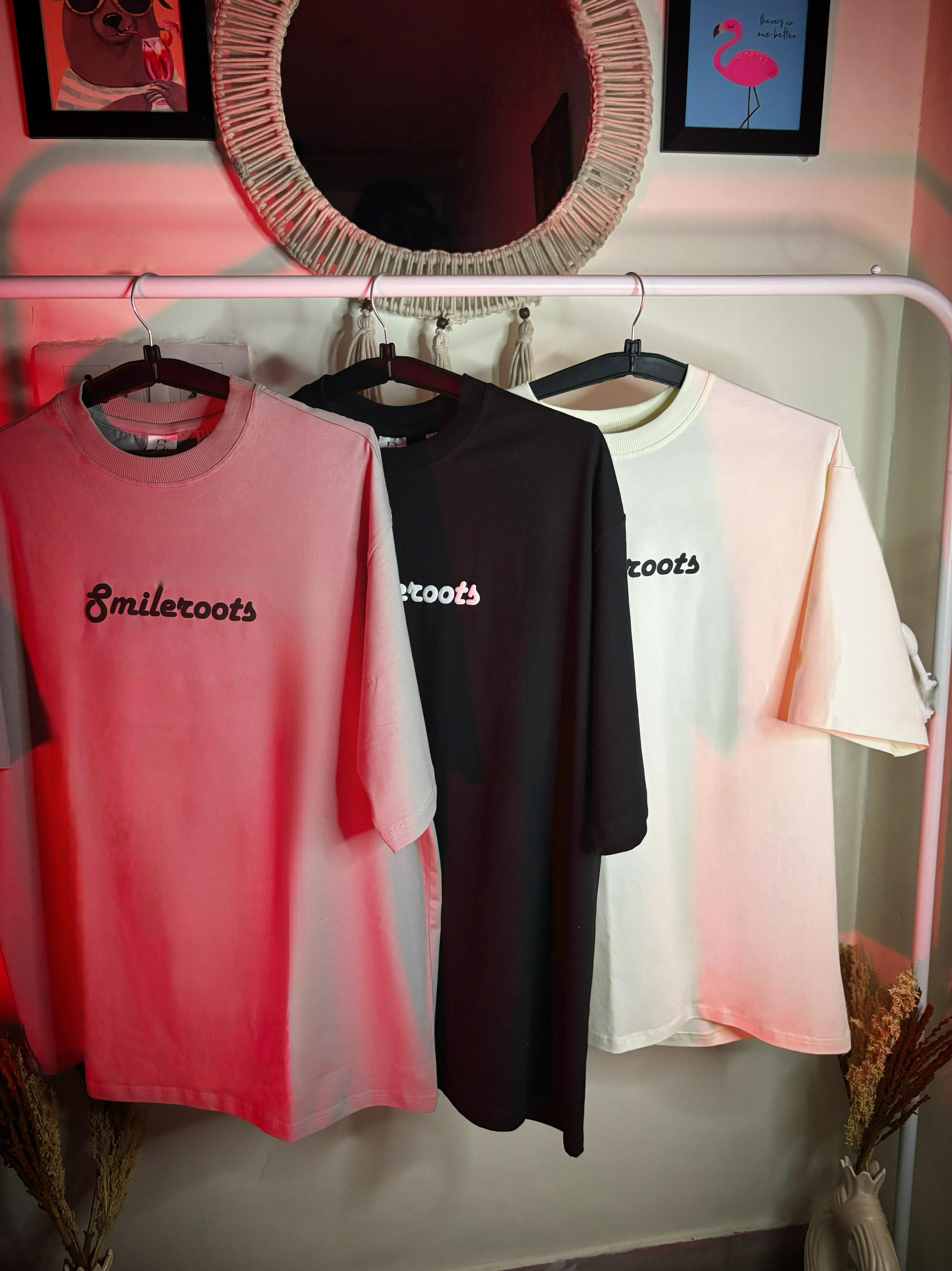 DUOIR~Smileroots Tiger Oversized Tee