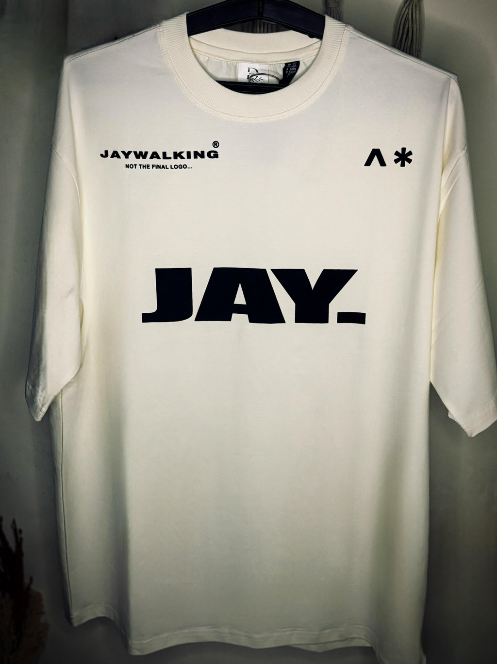 DUOIR~ JAY Walking Oversized Tee