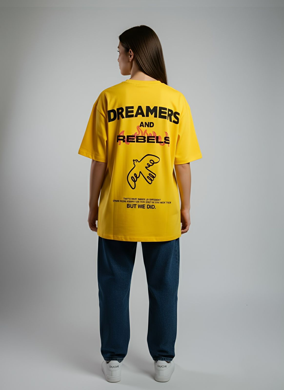 DUOIR Limitless Dreamers Oversized Tee