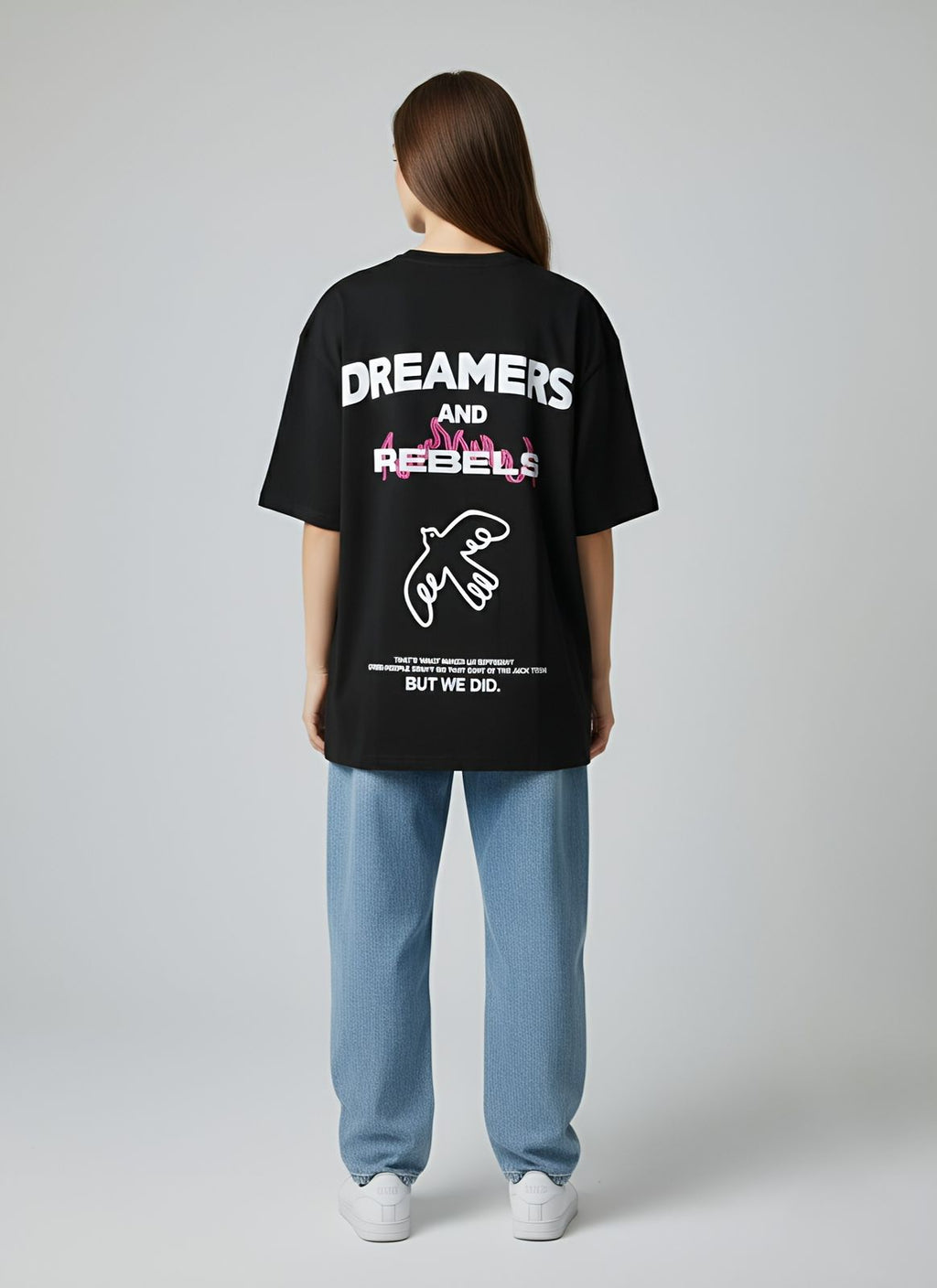 DUOIR Limitless Dreamers Oversized Tee