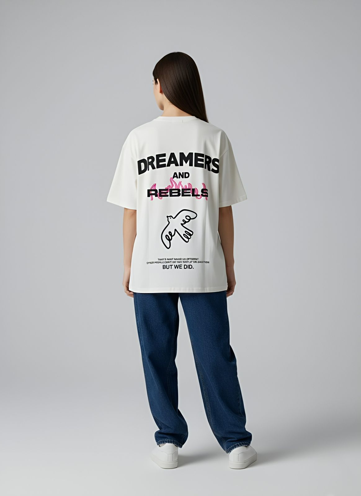 DUOIR Limitless Dreamers Oversized Tee