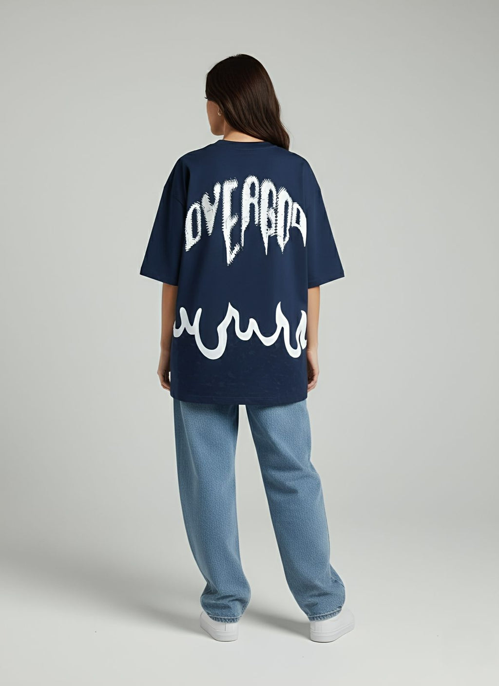 DUOIR~ Overgoa Statement Oversized Tee